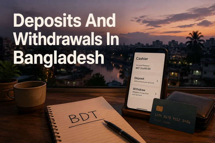 Deposits And Withdrawals In Bangladesh